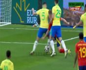 Spain vs Brazil 3-3 Highlights & All Goals 2024 HD from brazil vs argetina song funny