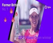 How much does the former British No.1 remember about her time in the WTA circuit?