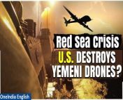 Watch as the United States military takes action against Yemen rebel forces in a tense standoff in the Red Sea. Learn more about the operation and its significance for regional security.&#60;br/&#62; &#60;br/&#62;#RedSea #RedSeaCrisis #RedSeaAttacks #USNews #USA #Yemen #YemenDrones #YemeniDrones #USMilitary #RebelDrones #YemenRebelDrones #RedSeaUpdate #Oneindia&#60;br/&#62;~PR.274~ED.103~GR.125~HT.96~