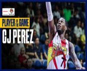 PBA Player of the Game Highlights: CJ Perez drops season-high 32 points as San Miguel keeps unbeaten slate vs. Phoenix from san gogone go gino