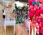 A year since COVID spoiled all the parties, parents are going all-out on children&#39;s birthday celebrations splashing out on luxe balloons, catering, hire venues, photography, styling and the all-important aesthetic.