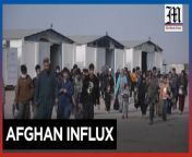 Afghan returnees surge amid Pakistan exodus&#60;br/&#62;&#60;br/&#62;The influx of returning Afghans from Iran has doubled in the last month, with reports indicating increased pressure from Iranian security forces. Simultaneously, Afghanistan&#39;s eastern border with Pakistan is experiencing a surge in returnees following Islamabad&#39;s directive for 1.7 million undocumented Afghans to leave voluntarily or face deportation.&#60;br/&#62;&#60;br/&#62;Video by AFP&#60;br/&#62;&#60;br/&#62;Subscribe to The Manila Times Channel - https://tmt.ph/YTSubscribe &#60;br/&#62; &#60;br/&#62;Visit our website at https://www.manilatimes.net &#60;br/&#62; &#60;br/&#62;Follow us: &#60;br/&#62;Facebook - https://tmt.ph/facebook &#60;br/&#62;Instagram - https://tmt.ph/instagram &#60;br/&#62;Twitter - https://tmt.ph/twitter &#60;br/&#62;DailyMotion - https://tmt.ph/dailymotion &#60;br/&#62; &#60;br/&#62;Subscribe to our Digital Edition - https://tmt.ph/digital &#60;br/&#62; &#60;br/&#62;Check out our Podcasts: &#60;br/&#62;Spotify - https://tmt.ph/spotify &#60;br/&#62;Apple Podcasts - https://tmt.ph/applepodcasts &#60;br/&#62;Amazon Music - https://tmt.ph/amazonmusic &#60;br/&#62;Deezer: https://tmt.ph/deezer &#60;br/&#62;Stitcher: https://tmt.ph/stitcher&#60;br/&#62;Tune In: https://tmt.ph/tunein&#60;br/&#62; &#60;br/&#62;#TheManilaTimes &#60;br/&#62;#worldnews&#60;br/&#62;#afghanistan &#60;br/&#62;#iran&#60;br/&#62;#pakistan