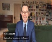Shadow Chief Secretary Darren Jones claims the Autumn Statement was a &#92;