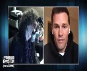 NFL quarterback Tom Brady talked to Howard Stern from the house he’s renting from Yankees All-Star Derek Jeter.&#60;br/&#62;