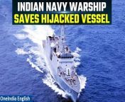The Indian Navy continues to demonstrate its prowess on the high seas, with the successful rescue of 17 crew members from an Iran-flagged fishing vessel MV Iman, which had been hijacked by Somalian pirates. The daring operation took place 700 nautical miles west of Kochi in the Arabian Sea, with the Indian Navy warship INS Sumitra leading the charge. &#60;br/&#62; &#60;br/&#62;#INSSumitra #IndianNavy #GulfOfAden #MVIman #Houthi #Somalia&#60;br/&#62;~HT.292~PR.151~ED.155~GR.124~