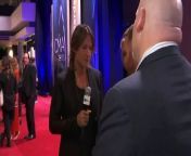 On the CMA Awards red carpet, Keith Urban says wife Nicole Kidman sings on his latest track &#92;