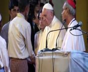Pope Francis asks for forgiveness from Rohingya Muslim refugees for all the hurt and indifference they have endured, and pronounces the word he had so assiduously avoided only days earlier in Myanmar: &#92;