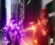 CAITLIN AND CISCO EMABRK ON A NEW JOURNEY — While Nora (Jessica Parker Kennedy) grapples with the revelation that Thawne (Tom Cavanagh) killed her grandmother, Team Flash must stop