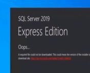 ▶In this Video you will Find How To Fix the SQL Server download error Oops , A required file could not be downloaded. This could mean the version of the installer is no longer supported. Please download again from download site ? . If you Faced any Problem you can put your Questions below in comments and i will try to answer them.&#60;br/&#62;&#60;br/&#62;======================&#60;br/&#62;&#60;br/&#62;If You Found This Video Helpful,PleaseLike And Follow Our Dailymotion Page , Leave Comment, Share it With Others So They Can Benefit Too, Thanks&#60;br/&#62;&#60;br/&#62;======================&#60;br/&#62;&#60;br/&#62;▶ ⬇️ Commands Text :&#60;br/&#62;&#60;br/&#62;1- Set-ItemProperty -Path &#39;HKLM:&#92;&#92;SOFTWARE&#92;&#92;Wow6432Node&#92;&#92;Microsoft&#92;&#92;.NetFramework&#92;&#92;v4.0.30319&#39; -Name &#39;SchUseStrongCrypto&#39; -Value &#39;1&#39; -Type Dword&#60;br/&#62; &#60;br/&#62;2- Set-ItemProperty -Path &#39;HKLM:&#92;&#92;SOFTWARE&#92;&#92;Microsoft&#92;&#92;.NetFramework&#92;&#92;v4.0.30319&#39; -Name &#39;SchUseStrongCrypto&#39; -Value &#39;1&#39; -Type Dword&#60;br/&#62;&#60;br/&#62;=============&#60;br/&#62;&#60;br/&#62;✅ Donate to Support Our Dailymotion Page : https://paypal.com/paypalme/VictorExplains&#60;br/&#62;&#60;br/&#62;======================&#60;br/&#62;&#60;br/&#62;▶Web s it e: https://victorinfos.blogspot.com&#60;br/&#62;&#60;br/&#62;▶F a c eb o o k: https://www.facebook.com/Victorexplains&#60;br/&#62;&#60;br/&#62;▶ ︎ Twitter: https://twitter.com/VictorExplains&#60;br/&#62;&#60;br/&#62;======================&#60;br/&#62;&#60;br/&#62;▶ ⁉️ If you have any Questions feel free to contact us in Social Media.&#60;br/&#62;&#60;br/&#62;=============================&#60;br/&#62;&#60;br/&#62;▶ ©️ Disclaimer : This video is for educational purpose only. Copyright Disclaimer under section 107 of the Copyright Act 1976, allowance is made for &#39;&#39;fair use&#92;