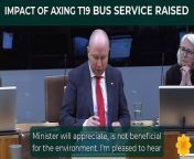 MS Mabon ap Gwynfor discusses impact of losing T19 bus service from ms sethi