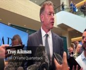 Troy Aikman: Children's Cancer Gala Is Best Thing I Do All year from gala video com m