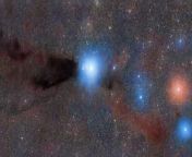 The US Department of Energy-fabricated Dark Energy Camera at NSF’s NOIRLab’s Cerro Tololo Inter-American Observatory in Chile has captured interstellar cloud Lupus 3. A pair of young stars can bee seen &#92;