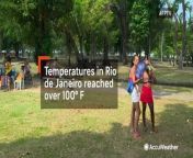 A heat wave in Brazil has set new records for the month of March, with cities having their highest temperatures in over a decade.