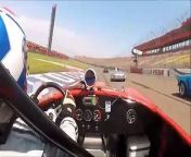 This is the SAAC race at the 2013 Shelby Convention held at the Auto Club Speeway in Fontana CA. The video is from the in car camera of the #8 1965 Cobra driven by Lorne Leibel.