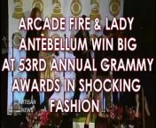 Arcade Fire and Lady Antebellum were the big winners at the 53rd Annual Grammy Awards, upsetting many frontrunners -- see what they had to say about their wins, here!!