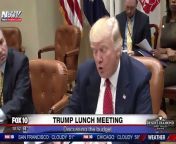 President Donald Trump Discusses the Federal Budget Over Lunch - President Trump to Deliver Budget, Healthcare Plan in March &#60;br/&#62;