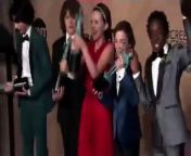 Stranger Things cast can&#39;t contain excitement over 2017 for Screen Actors Guild Award win for Outstanding
