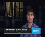 Michael Cohen, who served over a year in prison for crimes related to his work for Donald Trump, offered advice to Peter Navarro about life behind bars. Navarro recently began a four-month sentence for refusing to comply with a subpoena from the January 6th committee. Cohen warned Navarro that prison rules are different from what he&#39;s used to and that it will be an adjustment. He also noted that the food in prison is terrible. Cohen suggests that Navarro&#39;s &#39;tough guy&#39; stance about serving time masks the difficult adjustment he will face adapting to the strict rules and confines of prison.