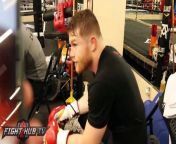 In this Canelo Alvarez vs. Julio Cesar Chavez Jr video, Canelo and Eddy Reynoso react to recent pictures of Chavez Jr looking ripped.