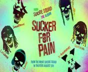 With Logic &amp; Ty Dolla &#36;ign ft X Ambassadors. Pre-order “Suicide Squad: The Album” and receive and instant download of “Sucker for Pain” starting 6/24