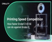Ender 3 V3 SE Halves Printing Time Compared to its Grandfather - Ender 3 from russian time zones compared to est