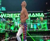Roman Reigns VS Cody Rhodes WWE Full Match-Wrestlemana 40-XL from 39 fi