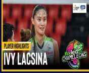 PVL Player of the Game Highlights: Ivy Lacsina lights up path for Nxled from rudri path