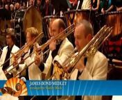 James Bond Medley - BBC Proms 2011 Last Night Celebrations in Scotland from asal medley official video