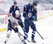 Winnipeg Jets Close Game Victory Against Vancouver Canucks from close face vertical