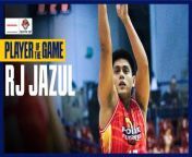 PBA Player of the Game Highlights: RJ Jazul drains six 3s as Phoenix routs NLEX from 13 six videoww japan video