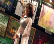 Udita Goswami Hot in Transparent Saree from saree ass grab