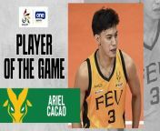 UAAP Player of the Game Highlights: Ariel Cacao creates sweet win for FEU against UP from little mix live sweet melody