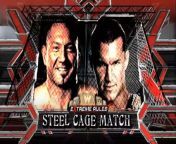 Extreme Rules 2009 - Randy Orton vs Batista (Steel Cage Match, WWE Championship) from cena vs orton tlc wwe