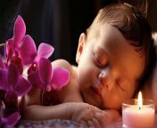 Lullaby music for baby to sleep well in 3 minutes. Gentle music, flowing water #6
