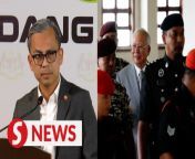 Communications Minister Fahmi Fadzil on Wednesday (April 16) said that the Cabinet did not discuss Datuk Seri Dr Ahmad Zahid Hamidi&#39;s affidavit in support of Datuk Seri Najib Razak’s application for leave to commence judicial review in relation to an alleged royal addendum.&#60;br/&#62;&#60;br/&#62;Read more at https://tinyurl.com/2uek2pca &#60;br/&#62;&#60;br/&#62;WATCH MORE: https://thestartv.com/c/news&#60;br/&#62;SUBSCRIBE: https://cutt.ly/TheStar&#60;br/&#62;LIKE: https://fb.com/TheStarOnline