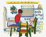 Caillou Mails a Letter from sda mail