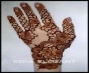 Very Beautiful Back Hand Mehndi Design _ Henna Designs by Rida Elegant from meganthi designs images hand