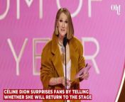 Céline Dion surprises fans by telling whether she will return to the stage from celine dion
