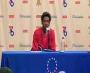 76ers guard Josh Richardson discusses the win over the Wizards.