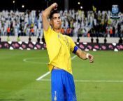 Cristiano Ronaldo bagged his 33rd goal of the season as Al Nassr beat Al Akhdoud 3-2 in the Saudi Pro League League on Thursday night.&#60;br/&#62;&#60;br/&#62;Just days after the Portugal forward scored a hat-trick in a 6-0 thrashing of Al Wehda, the visitors took just seven minutes to take the lead.&#60;br/&#62;&#60;br/&#62;Alex Telles’ deflected cross ended up at Marcelo Brozovic’s feet, who rifled a shot into the corner from the edge of the box.&#60;br/&#62;&#60;br/&#62;Eight minutes later, top scorer Ronaldo doubled the lead from close range when Ali Al Hassan&#39;s cross from the right went in off his leg.&#60;br/&#62;&#60;br/&#62;The visitors went close to extending their lead early in the second half when Sadio Mane was denied by the crossbar.&#60;br/&#62;&#60;br/&#62;Al Akhdoud pulled a goal back in the 60th minute with a superb shot from outside the box by Hassan Al Habib.&#60;br/&#62;&#60;br/&#62;Ten minutes later, Akhdoud drew level after some sloppy defending from Aymeric Laporte, who gave away the ball to Saviour Godwin inside the box, and he made no mistake by slotting the ball into the net. &#60;br/&#62;&#60;br/&#62;However, Al Nassr claimed victory when Ronaldo hit the crossbar with a header and Brozovic forced the ball home in stoppage time.&#60;br/&#62;&#60;br/&#62;Having played a game more, Al Nassr is currently nine points behind leaders Al Hilal, who can secure the title on Saturday by beating Al Hazm. &#60;br/&#62;&#60;br/&#62;Al Nassr will face Al Hilal on May 17 in the Saudi Pro League.&#60;br/&#62;
