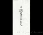 A pencil sketch, of a soldier. Drawn by Scott Snider. Uploaded 05-03-2024.