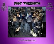 Visit my Official Website &#124; https://www.panosgeo.com&#60;br/&#62;&#60;br/&#62;Here is Part 277 of the ‘Foot Workouts’ series!&#60;br/&#62;&#60;br/&#62;In this video, I keep a steady back-beat with my hands, and play the forty fifth 8-note pattern (RLLRLRLL - right / left / left / right / left / right / left / left) with my feet, at 60bpm at first, and then a little bit faster, at 80bpm.&#60;br/&#62;&#60;br/&#62;The entire series was recorded and filmed at my home studio in Thessaloniki, Greece.&#60;br/&#62;&#60;br/&#62;Recording, Mixing, Filming, and Video Editing by Panos Geo&#60;br/&#62;&#60;br/&#62;‘Panos Geo’ logo by Vasilis Georgiou at Halo Creative Design Lab&#60;br/&#62;Instagram &#124; https://bit.ly/30uPeaW&#60;br/&#62;&#60;br/&#62;‘Foot Workouts’ logo by Angel Wolf-Black&#60;br/&#62;Facebook &#124; https://bit.ly/3drwUqP&#60;br/&#62;&#60;br/&#62;Check out the entire ‘Foot Workouts’ series in this playlist:&#60;br/&#62;https://bit.ly/3hcuPCV&#60;br/&#62;&#60;br/&#62;Thank you so much for your support! If you like this video, leave a like, share it with your friends, and follow my channel for more!