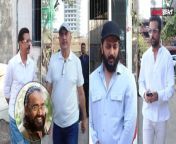 Sangeeth Sivan Last Rites: Fardeen Khan, Javed Jaffery and many Celebs attend the funeral of the Director.Watch Video To Know More &#60;br/&#62; &#60;br/&#62;#SangeethSivan #RIPSangeethSivan #LastRites&#60;br/&#62;~PR.128~