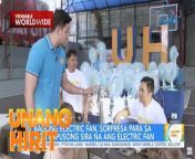 SIRANG ELECTRIC FAN? SAGOT NA NG UH BARKADA ‘YAN!&#60;br/&#62;&#60;br/&#62;Para sa Sebisyo Kontra-Init, libreng electric fan repair ang handog ng UH Barkada para sa ating mga Kapuso sa Pasay City. Panoorin ang video.&#60;br/&#62;&#60;br/&#62;Hosted by the country’s top anchors and hosts, &#39;Unang Hirit&#39; is a weekday morning show that provides its viewers with a daily dose of news and practical feature stories.&#60;br/&#62;&#60;br/&#62;Watch it from Monday to Friday, 5:30 AM on GMA Network! Subscribe to youtube.com/gmapublicaffairs for our full episodes.&#60;br/&#62;