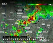 Severe thunderstorms led to a variety of serious risks from Missouri to Tennessee on the evening of May 8.