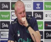 Dyche in dark over Everton takeover ahead of Sheffield Utd &#60;br/&#62;&#60;br/&#62;Finch Farm Training ground, Halewood, Liverpool UK