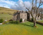 This beautiful home is for sale in the Yorkshire Dales. It is in a tranquil setting but is in easy reach of Hawes and a railway station with services to London
