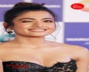 Rashmika Mandanna shows her RAUNCHY THIGHS at Zee Cine Awards 2023 from zee tv family