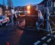 Evening News reporter Kevin Quinn went along to Peatville Terrace this week to see the filming of &#39;Flight 103&#39; taking place on the normally quite Longstone street on Tuesday and Wednesday, March 26 and 27.