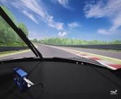 Blackrock track simulation in a Porsche from trackmaster track pack